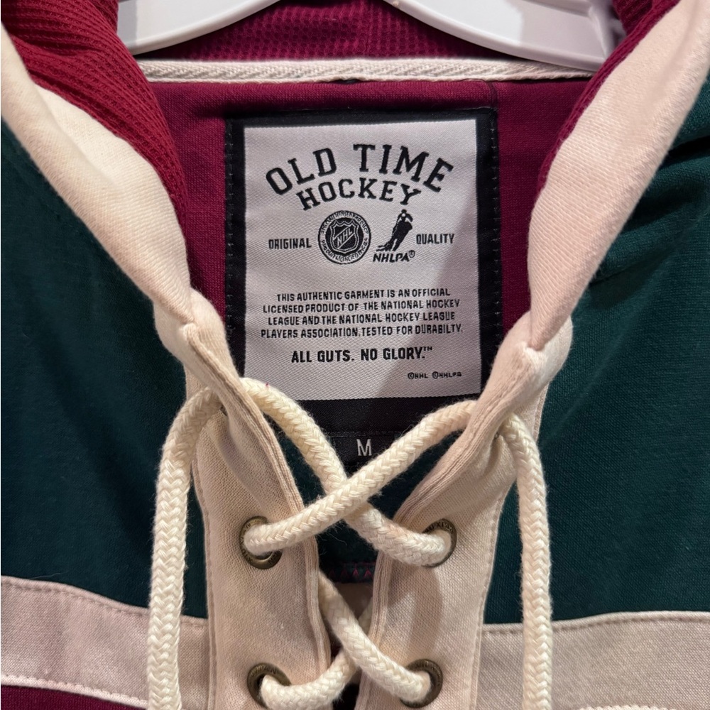 Old Time Hockey Minnesota Wild Hoodie - Picture 2 of 6